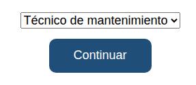 Seleccionar el tipo de usuario que usted es