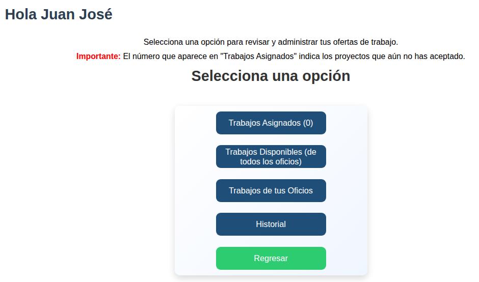 Seleccione una de las opciones que más se ajuste a lo que desea hacerá